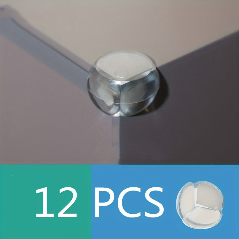 12pcs Clear Safety Corner Guards