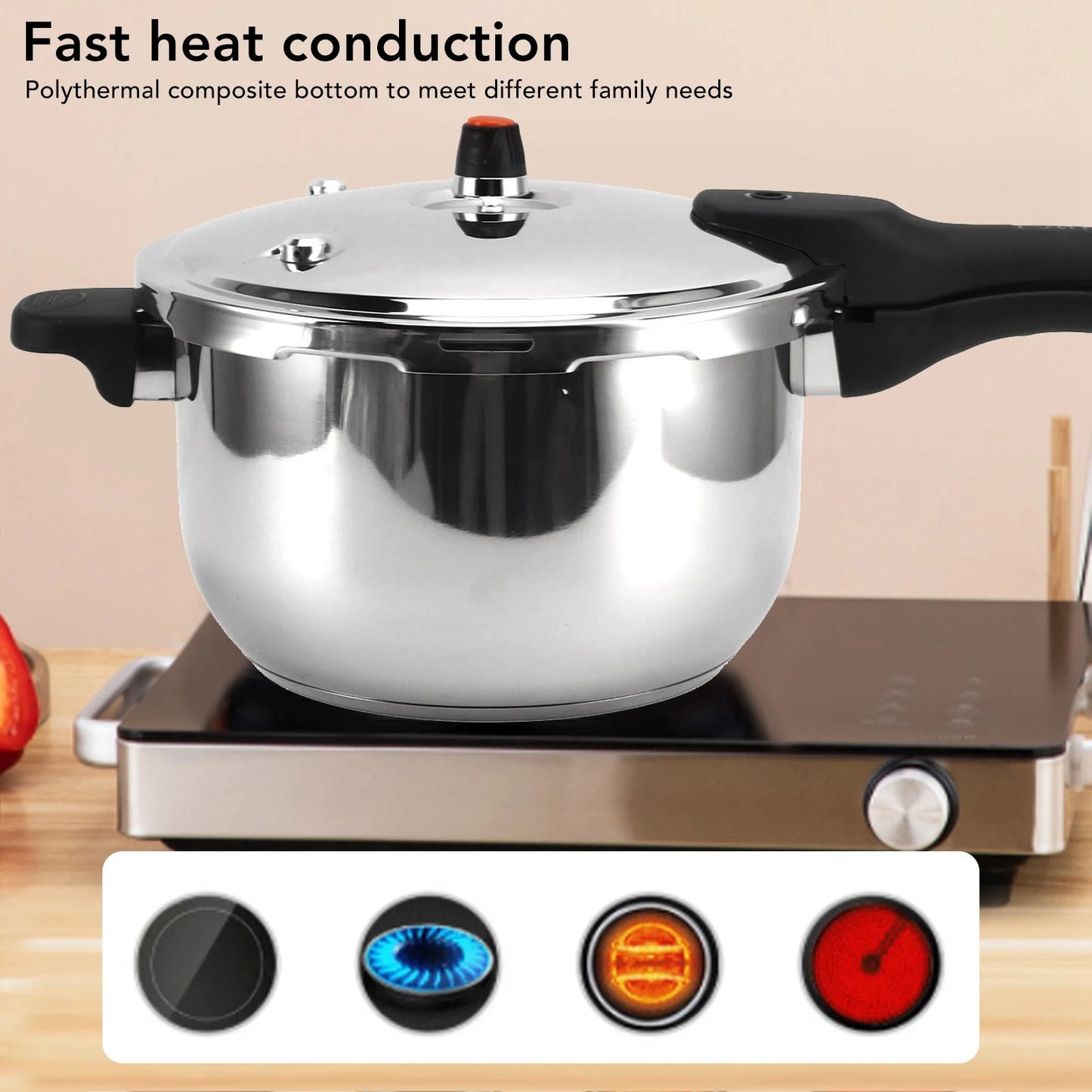 Stainless Steel High-Pressure Cooking Pot