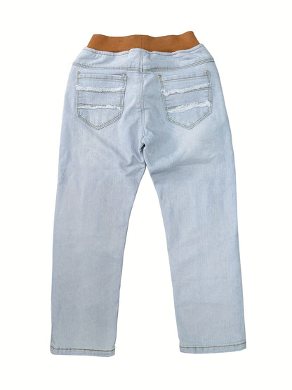 Soft-Fit Durable Kids’ Jeans for Spring/Fall