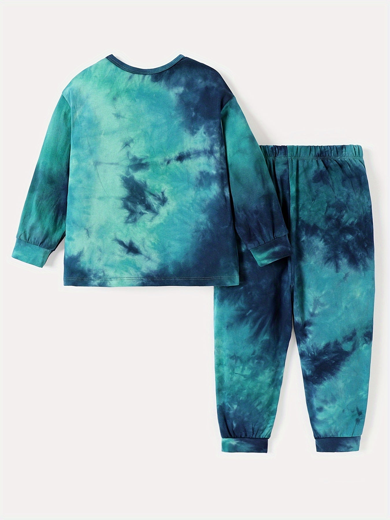 Tie-Dye Kids Sweatshirt and Pants Matching Set