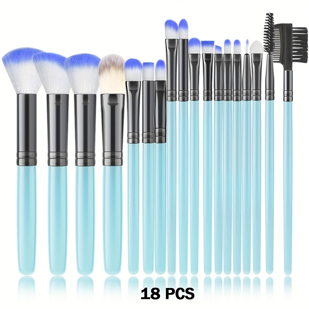 Professional Makeup Brush, Puff & Sponge Set