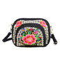 Floral Embroidered Crossbody Bag