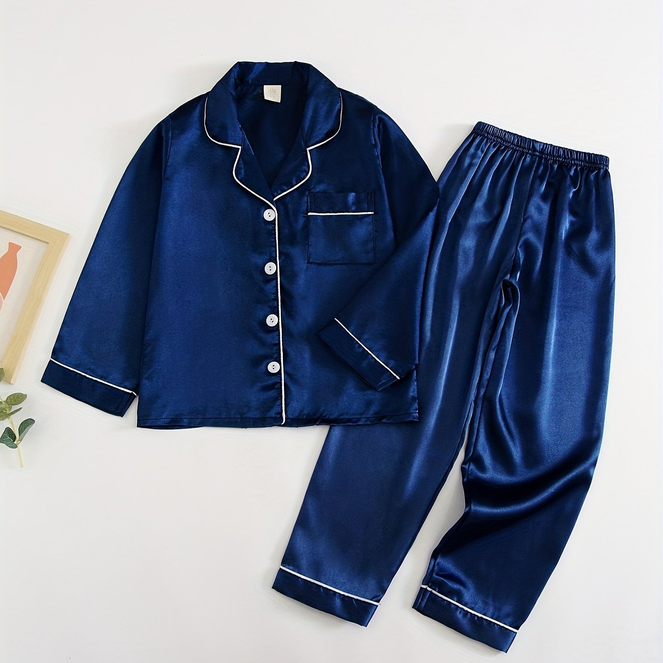 All-Season Long Sleeve Kids Pajamas