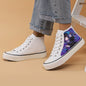 Printed Anime High-Top Sneakers