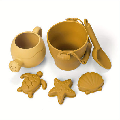 OceanSoft™ 8-Piece Silicone Beach Toy Set