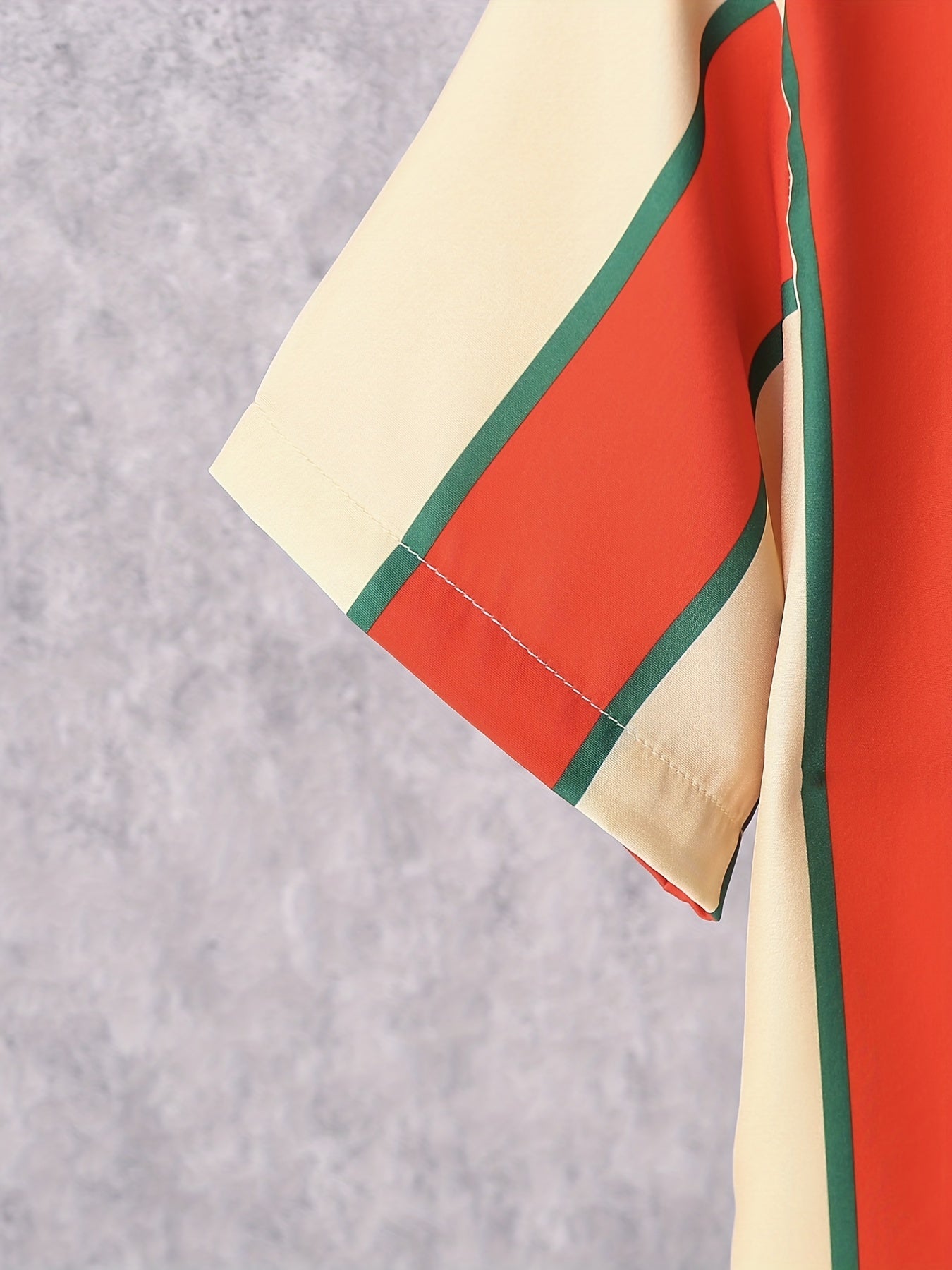 Boys Striped Shirt & Tailored Pocket Shorts Set