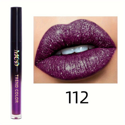 Waterproof Pearl Lip Gloss & Glitter Eyeshadow Palette