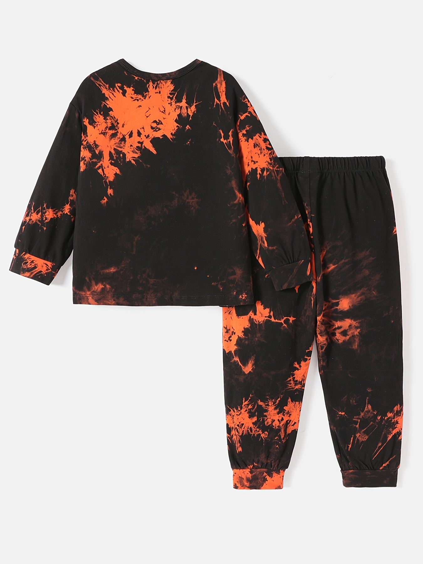 Tie-Dye Kids Sweatshirt and Pants Matching Set