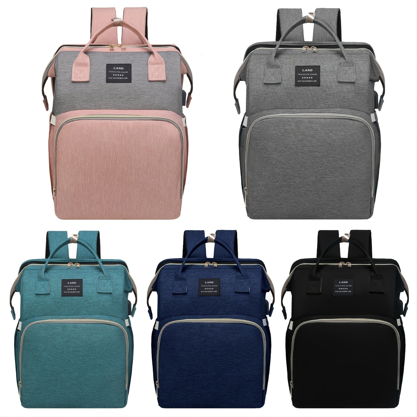 Lamroro Diaper Bag Backpack