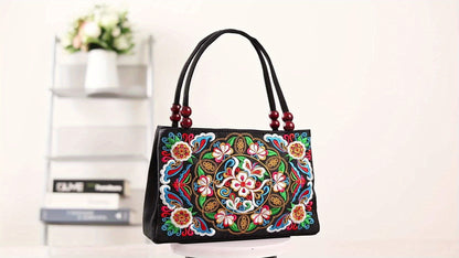 Embroidered Women’s Handbag