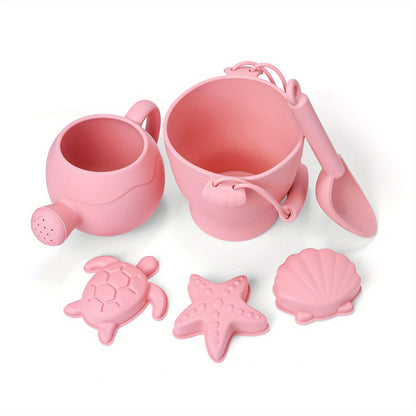 OceanSoft™ 8-Piece Silicone Beach Toy Set