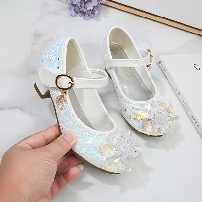 Girls’ Sparkling Ice-Themed Heels