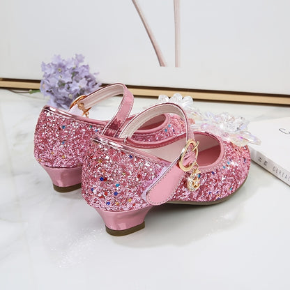 Girls’ Sparkling Ice-Themed Heels