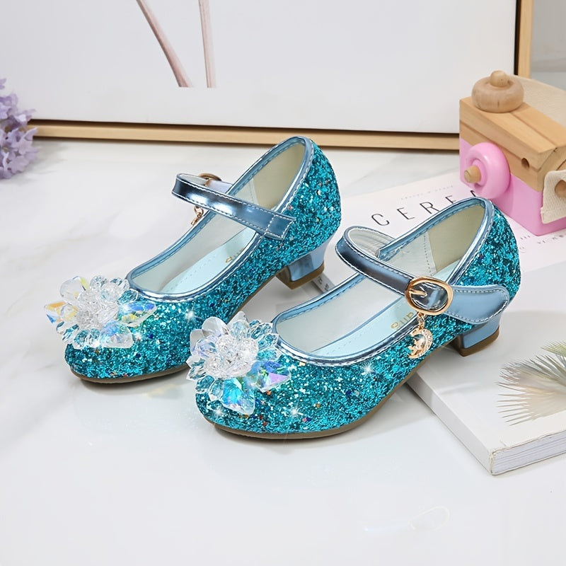 Girls’ Sparkling Ice-Themed Heels