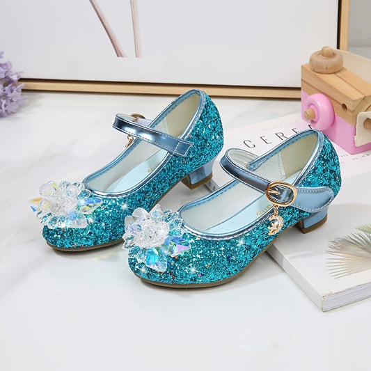 Girls’ Sparkling Ice-Themed Heels