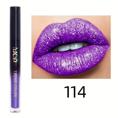 Waterproof Pearl Lip Gloss & Glitter Eyeshadow Palette