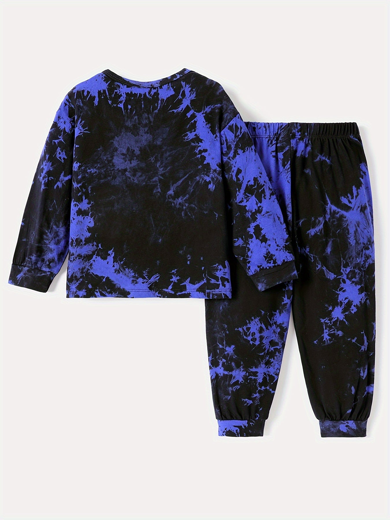 Tie-Dye Kids Sweatshirt and Pants Matching Set