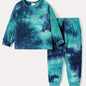 Tie-Dye Kids Sweatshirt and Pants Matching Set