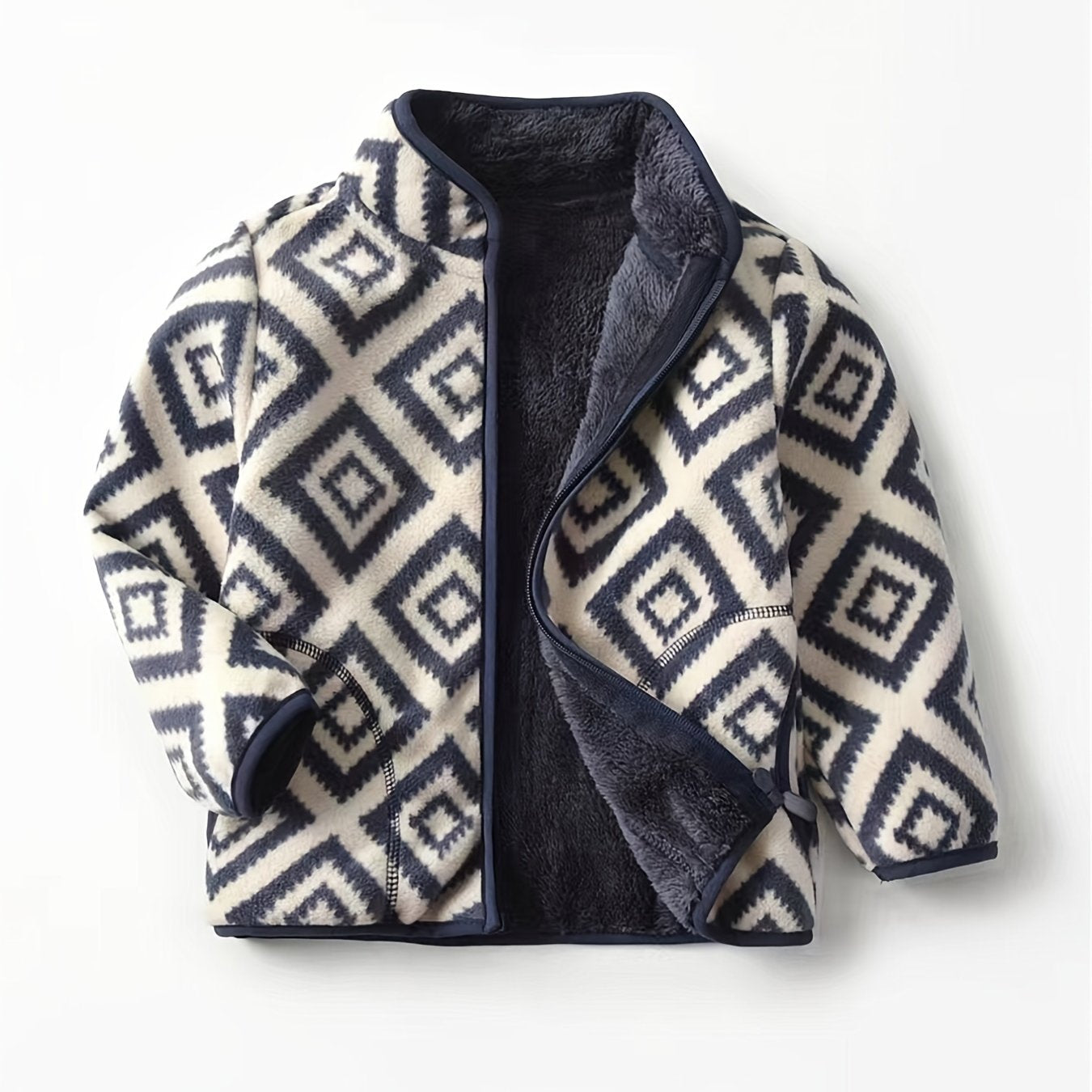 Boys Vintage Plaid Jacket