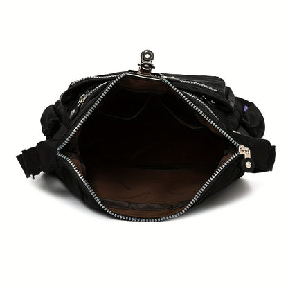 Lightweight Nylon Crossbody Bag