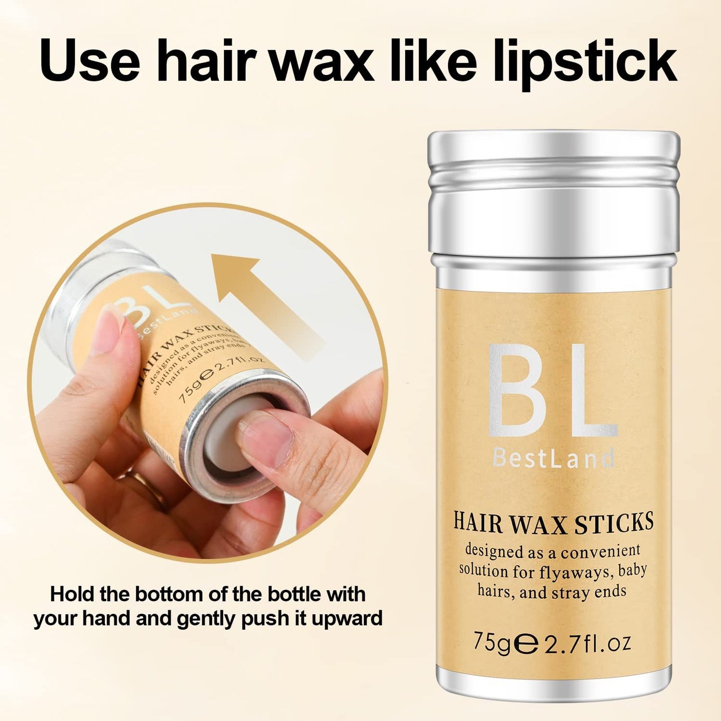 Hair Styling Wax Stick for Smooth Edges
