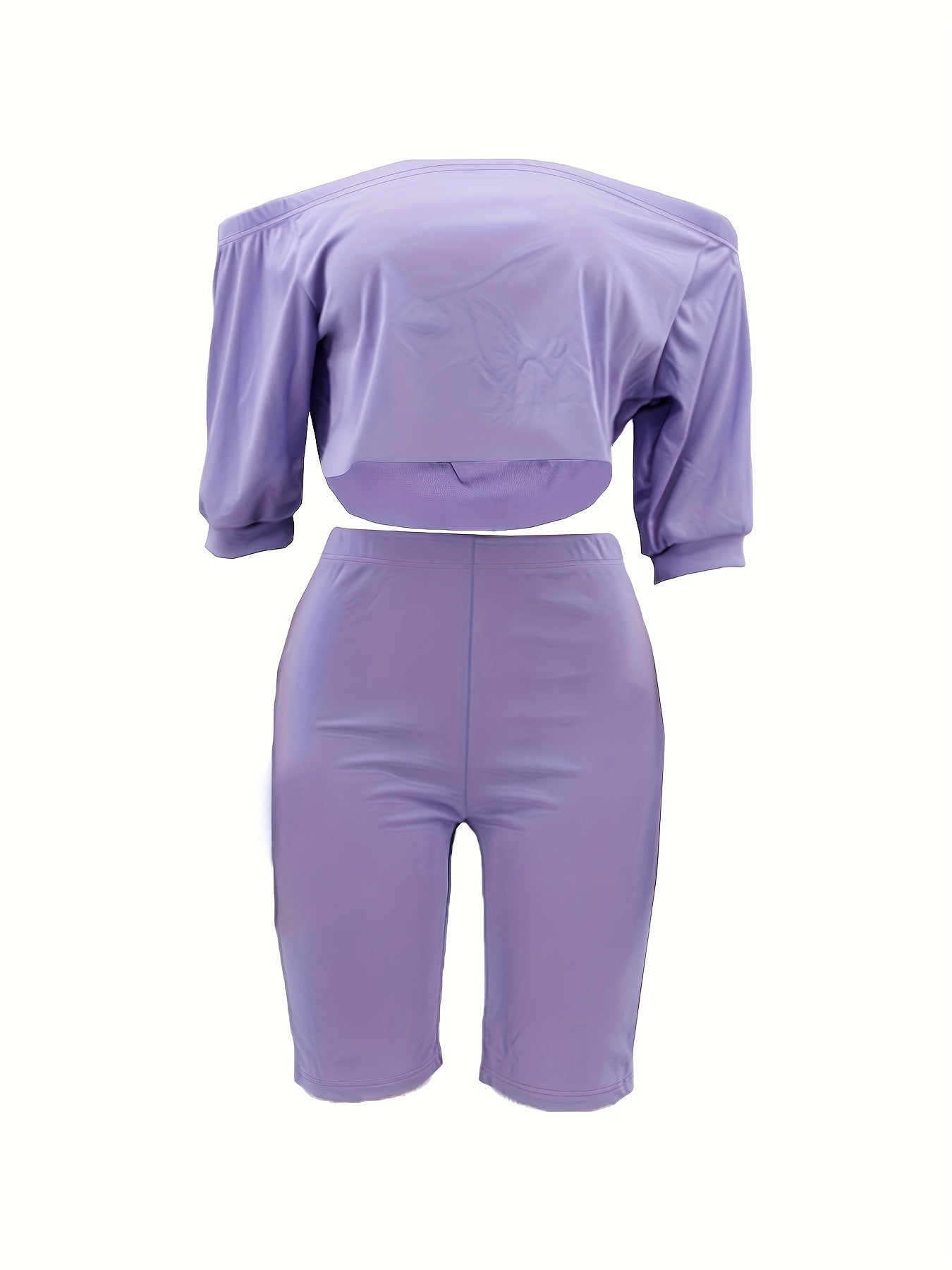Women’s Sexy Off-Shoulder Top & Shorts Pantsuit