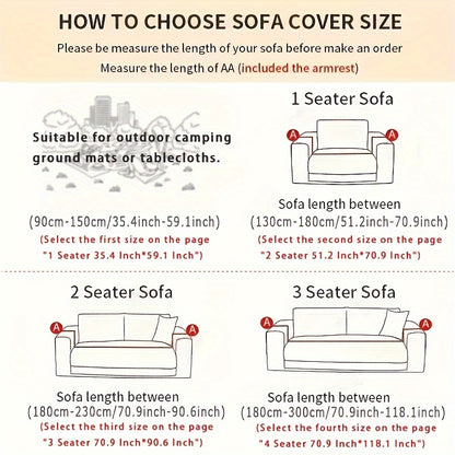 Scandinavian All-Season Sofa Cover