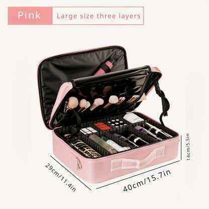 Professional Makeup Organizer Case