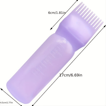 Hair Dye Applicator Bottle with Measurement Scale