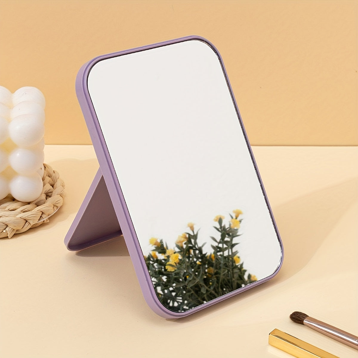 Elegant Folding Makeup Mirror