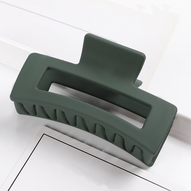 Strong-Hold Resin Hair Claw for Thick Hair