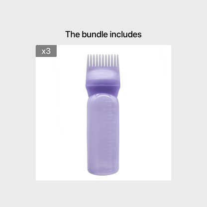 Hair Dye Applicator Bottle with Measurement Scale