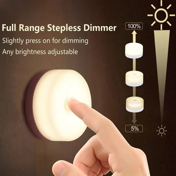 Touch-Controlled LED Dimmable Light