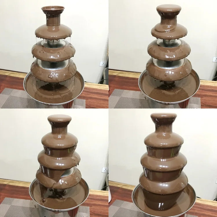 Stainless Steel Chocolate Fondue Fountain