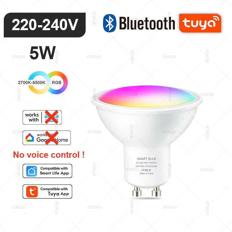 Tuya RGB Smart LED Bulb