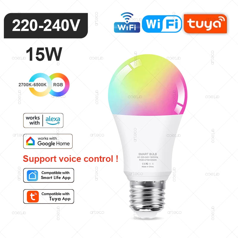 Tuya RGB Smart LED Bulb