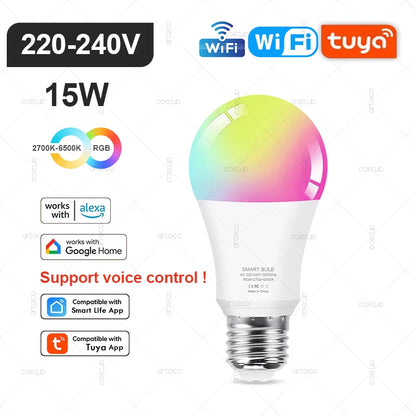 Tuya RGB Smart LED Bulb