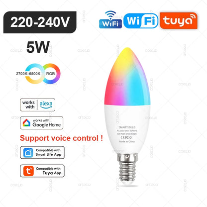 Tuya RGB Smart LED Bulb