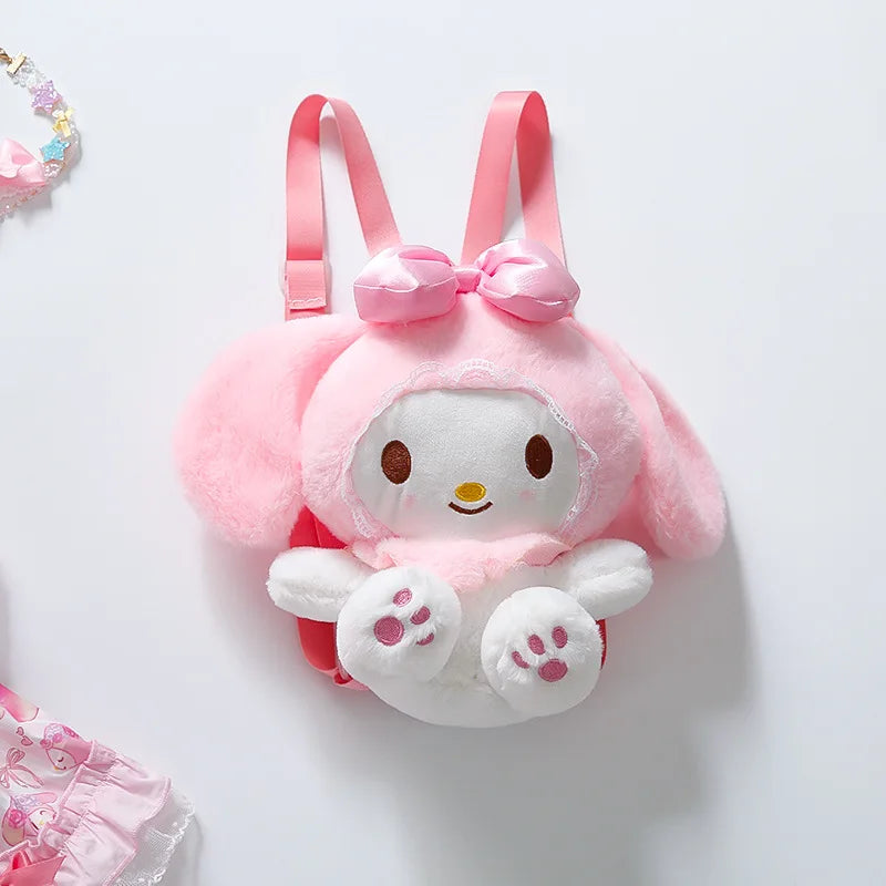 Kids Rabbit Ear Plush Coat