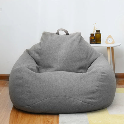 Large Soft Fluffy Bean Bag Sofa Cover
