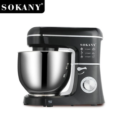 Powerful Electric Mixer with Dough Hook & Whisk