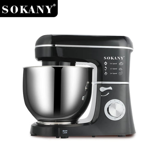 Powerful Electric Mixer with Dough Hook & Whisk