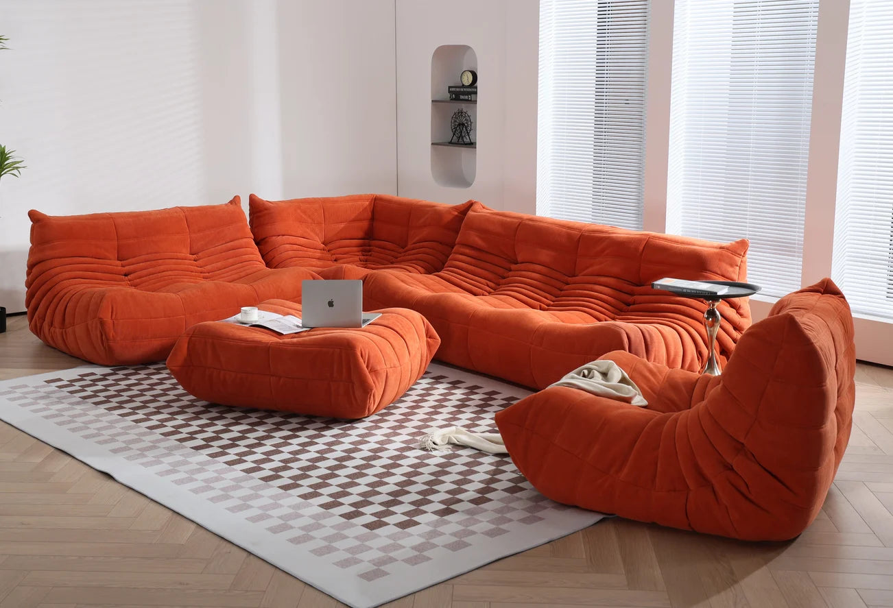 Caterpillar Lazy Sofa for Living Room & Bedroom
