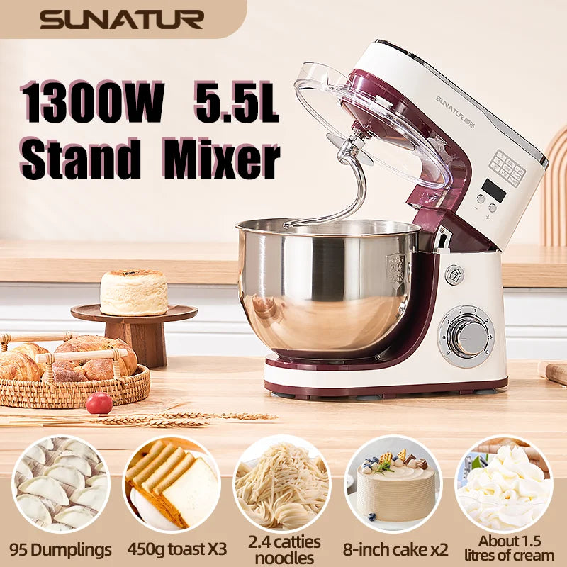Stand Mixer - Dough Kneader & Food Processor