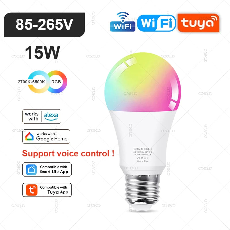 Tuya RGB Smart LED Bulb