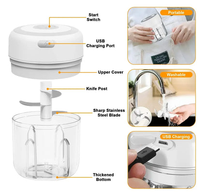 Mini Electric Food Chopper