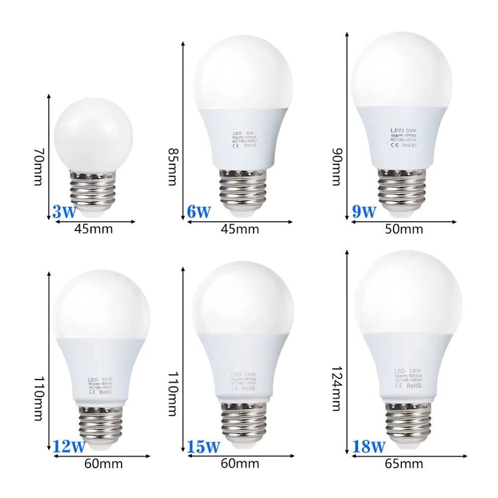 LED Light Bulbs -Saving Home Lighting