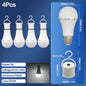 Rechargeable LED Emergency Bulb