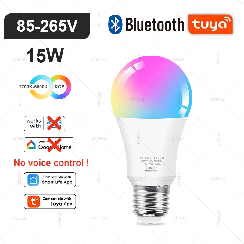 Tuya RGB Smart LED Bulb