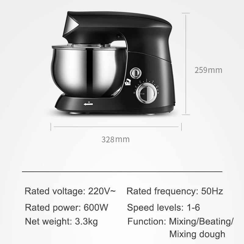 Stand Mixer – Electric Dough Kneader & Food Processor